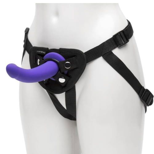 Lovehoney Advanced Unisex Strap-On Harness Kit with 7 Inch G-Spot Dildo