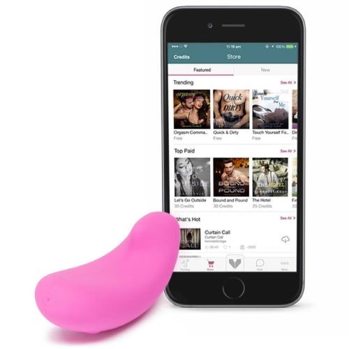 Vibease Bluetooth Erotica Rechargeable Responsive Panty Vibrator