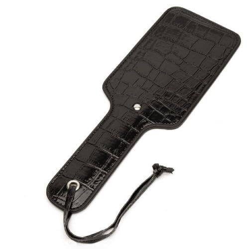 Bondage Boutique Faux Crocodile Leather Spanking Paddle