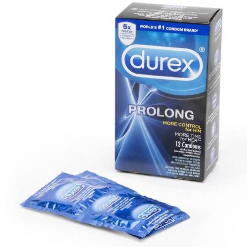 Durex Prolong Delay Textured Condoms