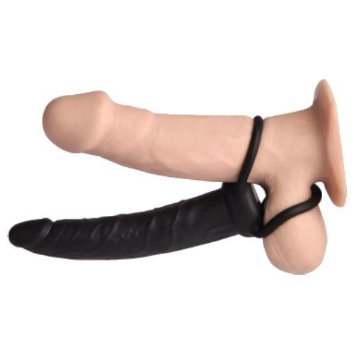 Love Rider Double Penetration Strap-On 5.5 Inch Dildo